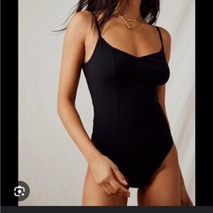 Free people black bodysuit